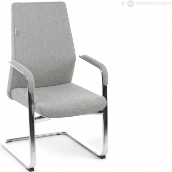 Кресло БЮРОКРАТ _JONS-LOW-V серый