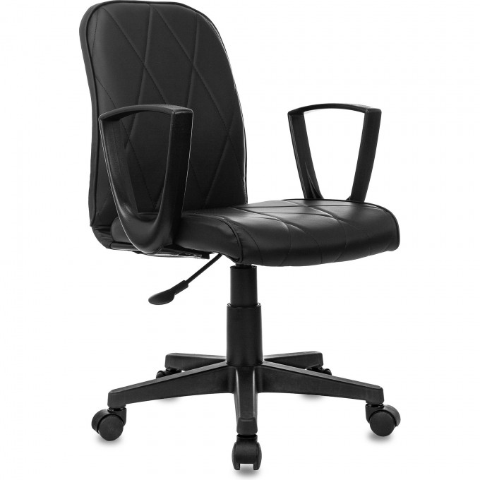 Кресло БЮРОКРАТ CH-327 черное CH-327/BLACK-PU Кресло БЮРОКРАТ CH-327 черное CH-327/BLACK-PU