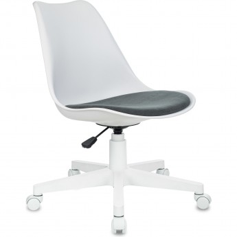 Кресло БЮРОКРАТ CH-W333 белый сиденье серый Кресло БЮРОКРАТ CH-W333 белый сиденье серый