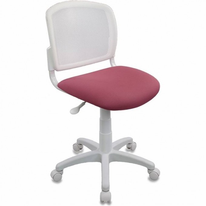 Кресло детское БЮРОКРАТ CH-W296NX белое/розовое CH-W296NX/26-31 Кресло детское БЮРОКРАТ CH-W296NX белое/розовое CH-W296NX/26-31