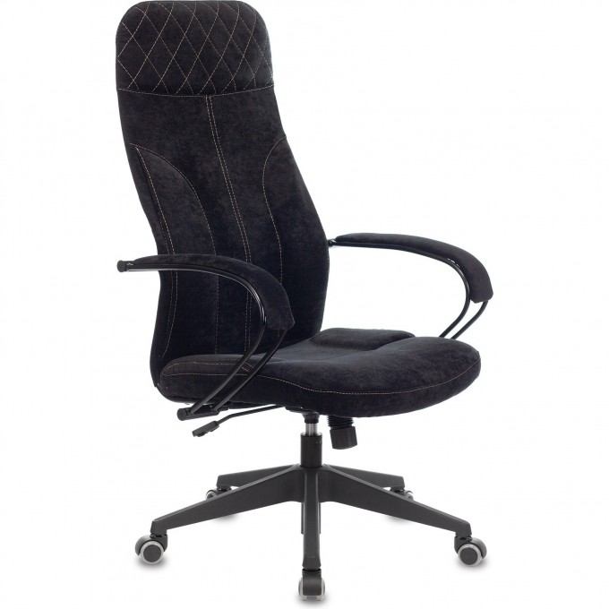 Кресло руководителя БЮРОКРАТ CH-608Fabric Light-20 черное CH-608/FABRIC-BLACK Кресло руководителя БЮРОКРАТ CH-608Fabric Light-20 черное CH-608/FABRIC-BLACK